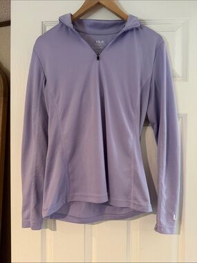 Huk Quarter-Zip Pullover with hood